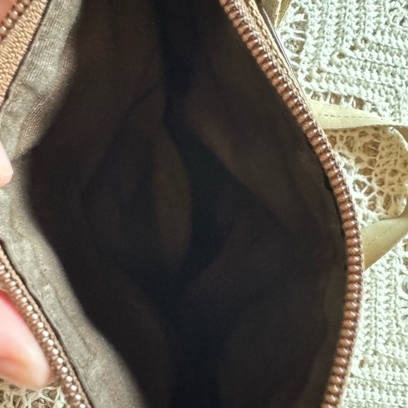 Authentic Coach Signature C Stripe Swingpack Crossbody Bag – Khaki/Brown - Picture 9 of 9